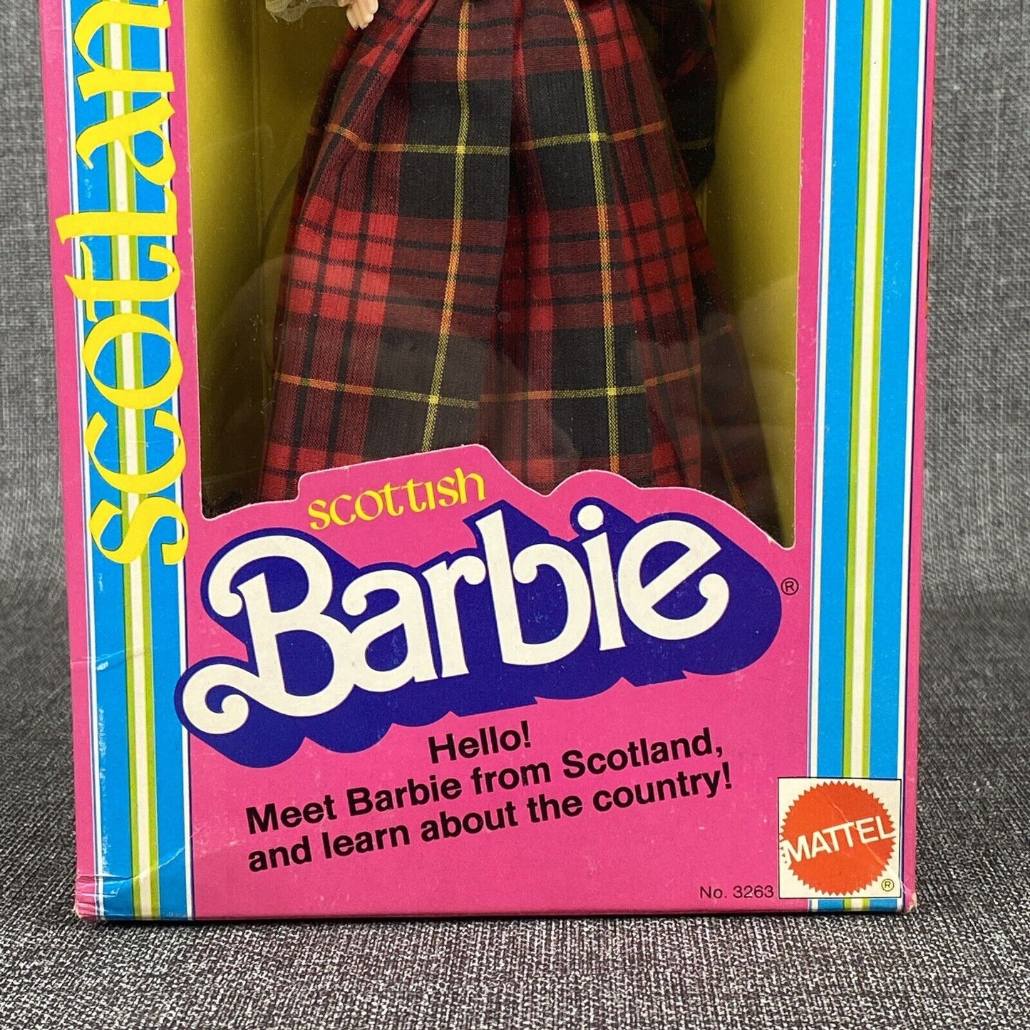 Vintage #3263 Scottish Barbie by Mattel 1980 Original SEALED