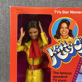 Vintage 1978 Mattel Kitty O'Neil TV Stuntwoman Action Figure NRFB 2247 Daredevil