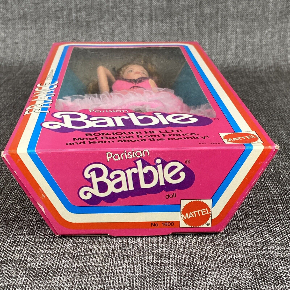 Vintage #1600 France Parisian Barbie by Mattel 1979 Original SEALED