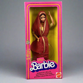 Vintage #3897 India Barbie by Mattel 1981 Original SEALED