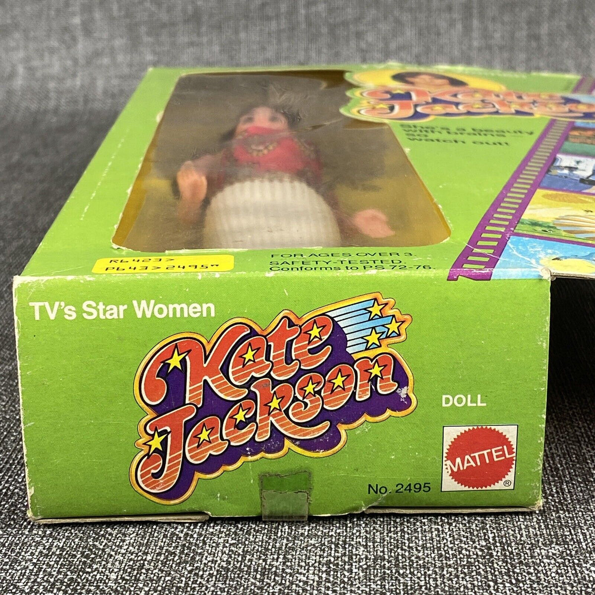 Vintage 1978 Kate Jackson Doll in Box Mattel TV Star Women Charlie’s Angels NEW