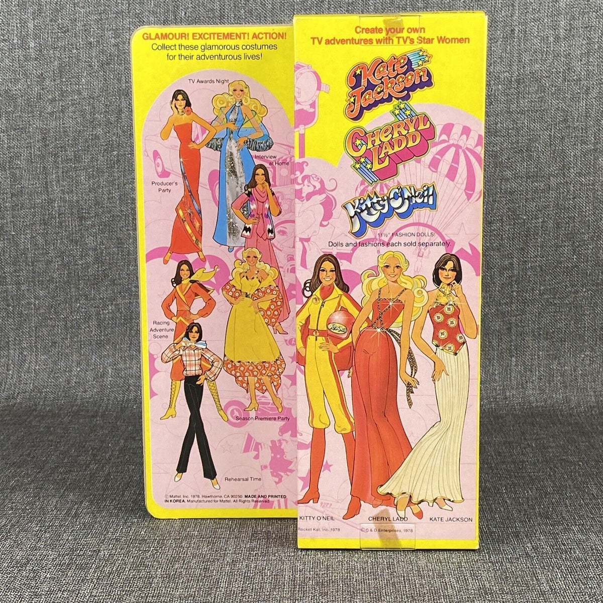 Vintage 1978 Mattel Barbie TV Star Women Cheryl Ladd Doll #2494 Mattel SEALED