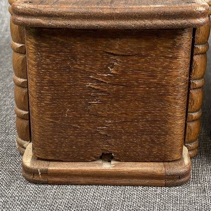 ANTIQUE Oak Small Drawer Boxes