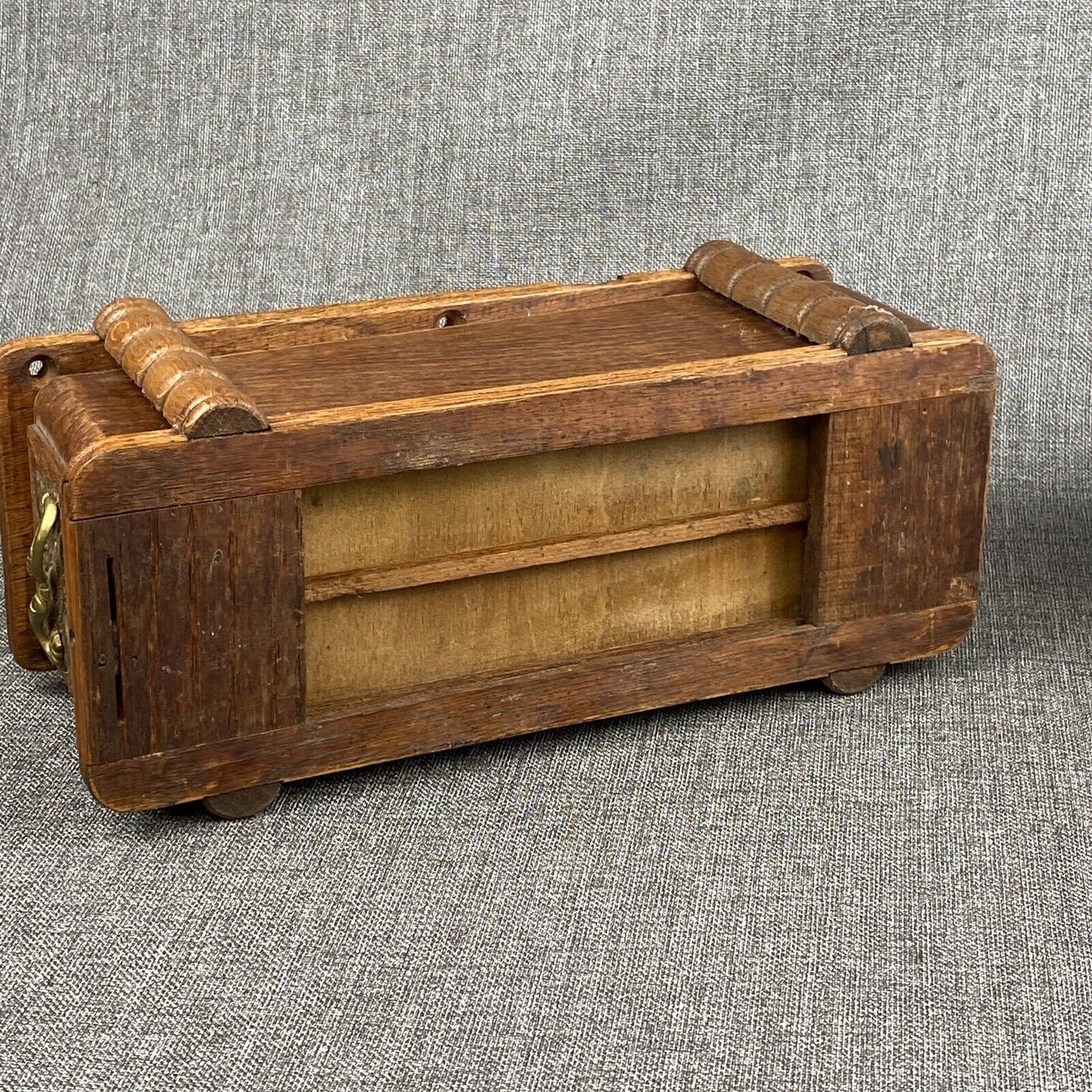 ANTIQUE Oak Small Drawer Boxes