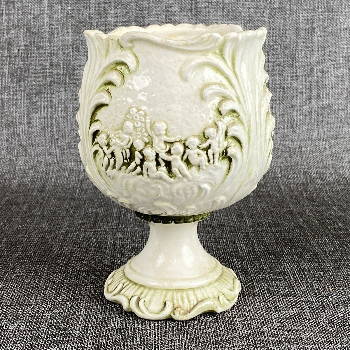 Pompei Pedestal Vase Planter 6" Relpo