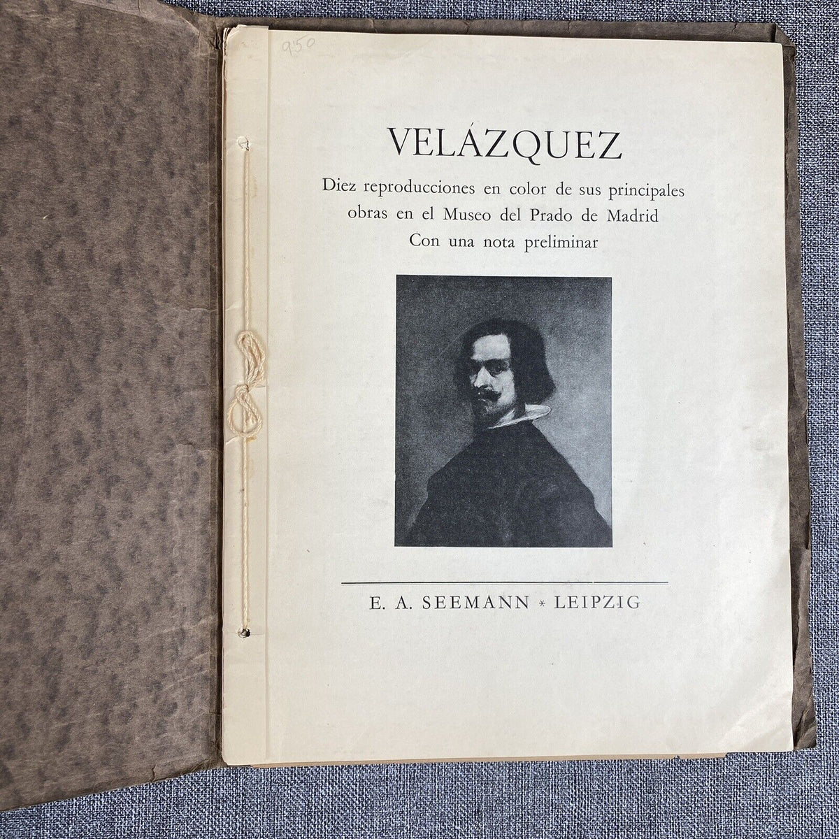 VELAZQUEZ Booklet of 10 reproduction Prints