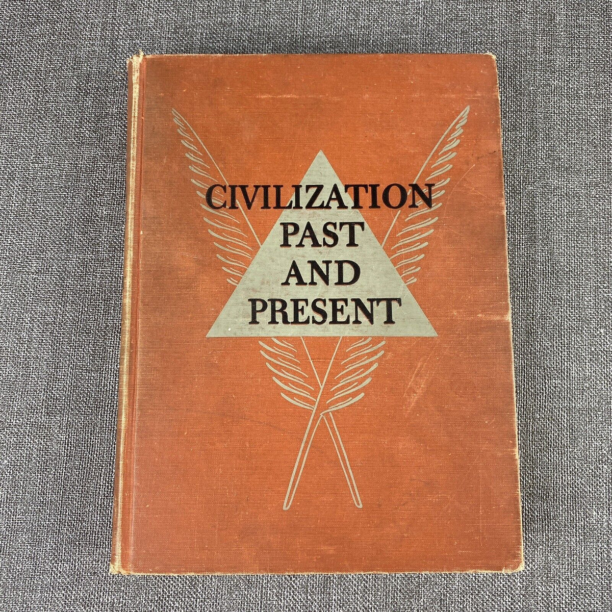 Vintage Civilization Past and Present Volumes 1 & 2 HC 1942 History