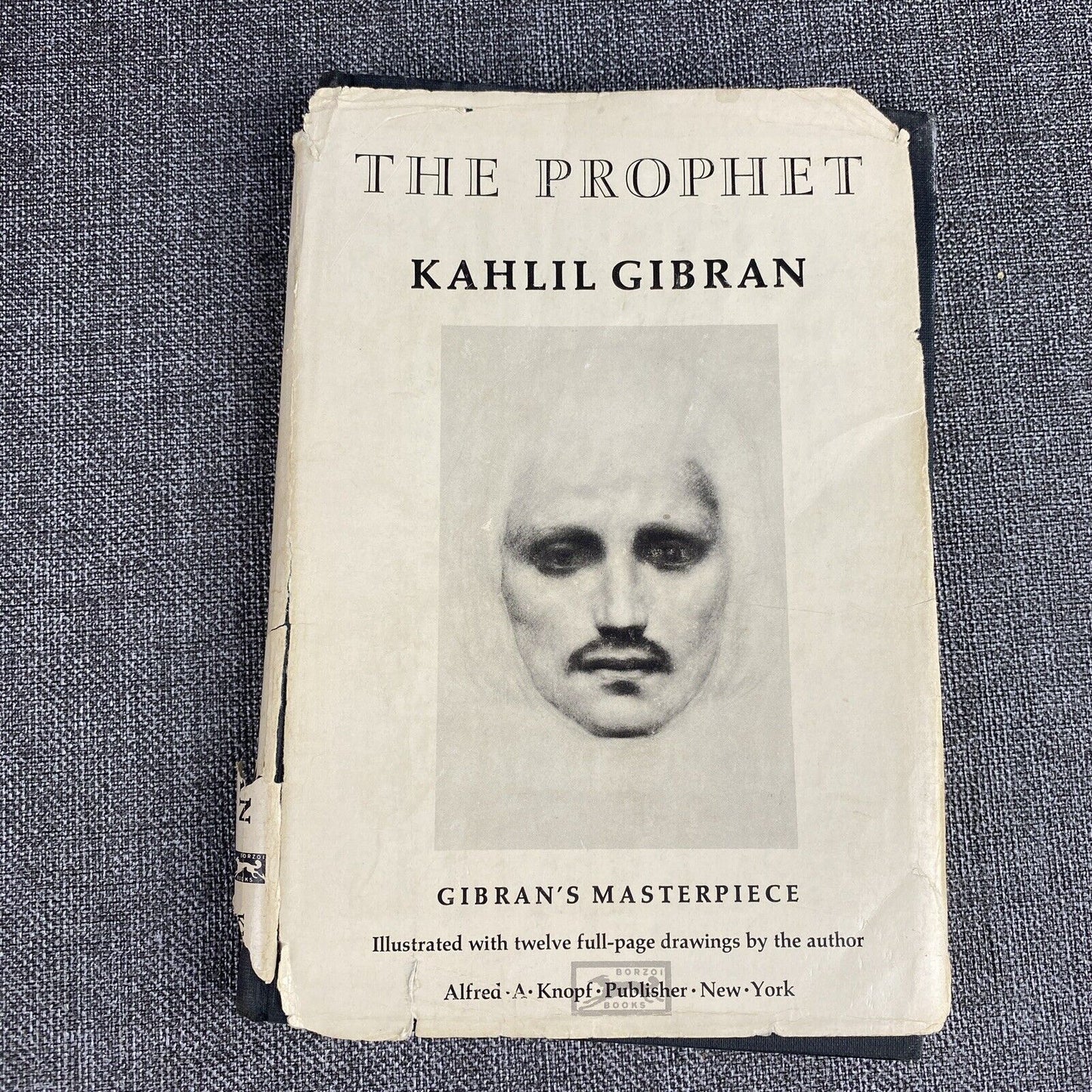 Lot of 2 Books by Kahlil Gibran - The Prophet 1950, Spirits Rebellious 1947