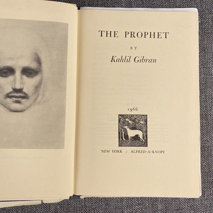 Lot of 2 Books by Kahlil Gibran - The Prophet 1950, Spirits Rebellious 1947