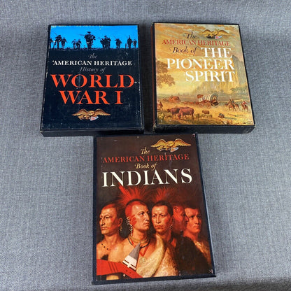 The American Heritage Picture History of LOT WW1, The Pioneer Spirit, Indians