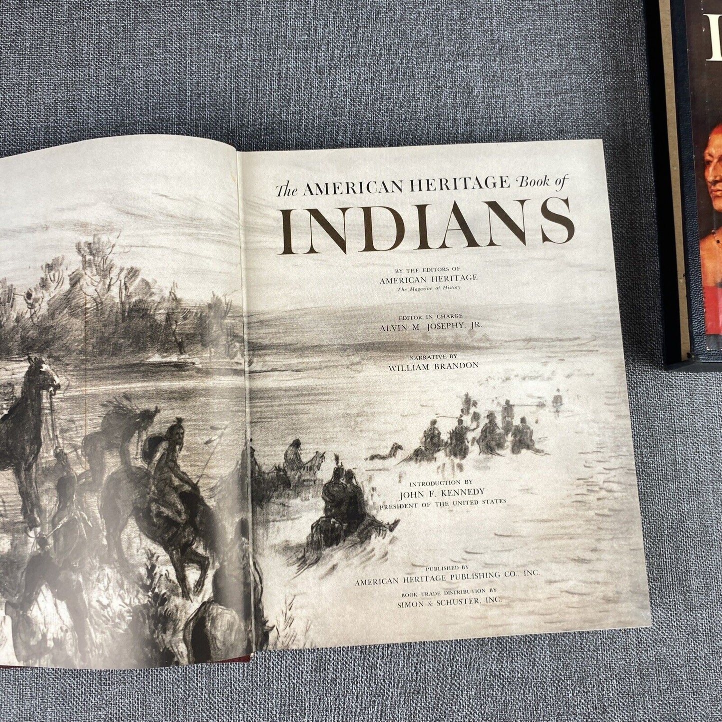 The American Heritage Picture History of LOT WW1, The Pioneer Spirit, Indians