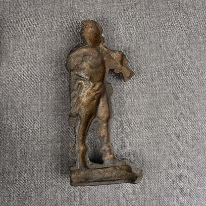 Vintage Cast Iron Musketeer Wall Hanging Decor, Rennaissance era style,  10"