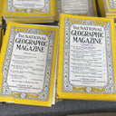 The National Geographic Magazine 1933 - 1955 , incomplete , 65 issues lot