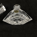 Vintage Art Deco Czech Crystal Glass Perfume Bottle (READ)