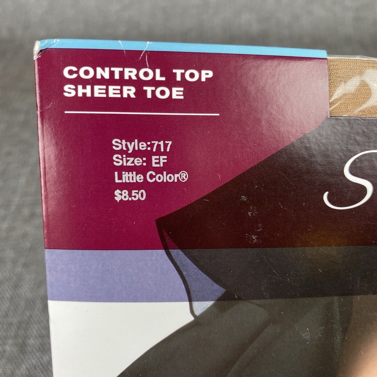 Hanes Silk Reflections Silky Sheer Style 717 Little Color  Size: CD