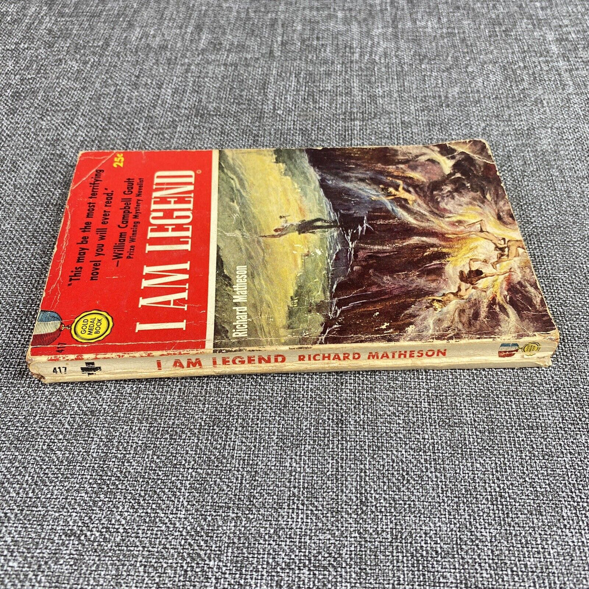 Richard Matheson I Am Legend Gold Medal #643 1st Printing 1957