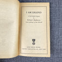 Richard Matheson I Am Legend Gold Medal #643 1st Printing 1957