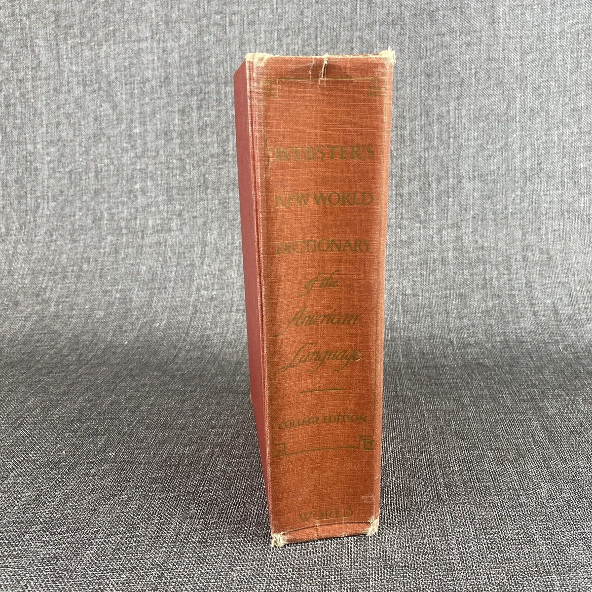 1968 Webster's New World Dictionary Of The American Language College Edition