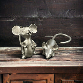 Vintage Hudson WF Pewter Mouse and Low Country Pewter Mouse