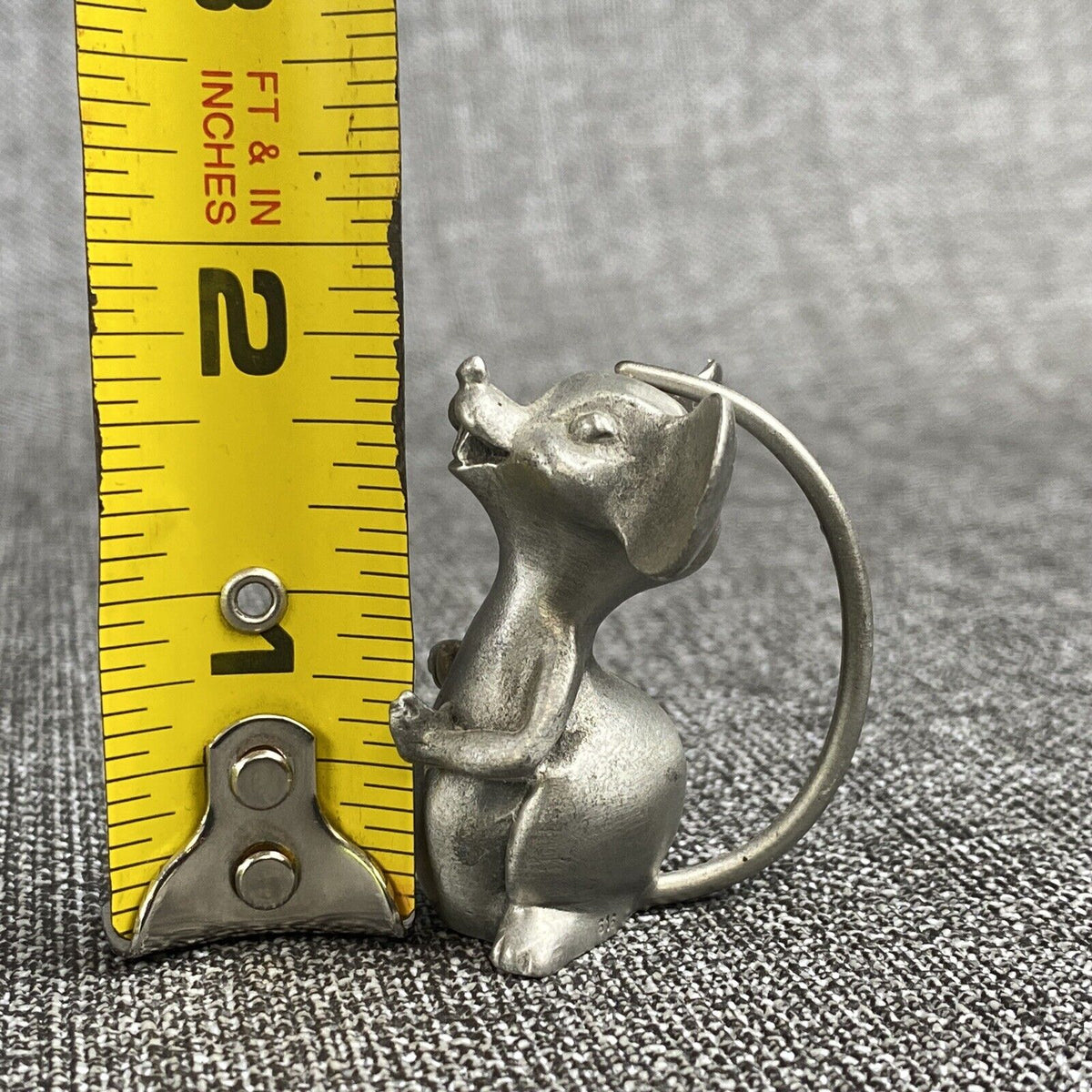 Vintage Hudson WF Pewter Mouse and Low Country Pewter Mouse