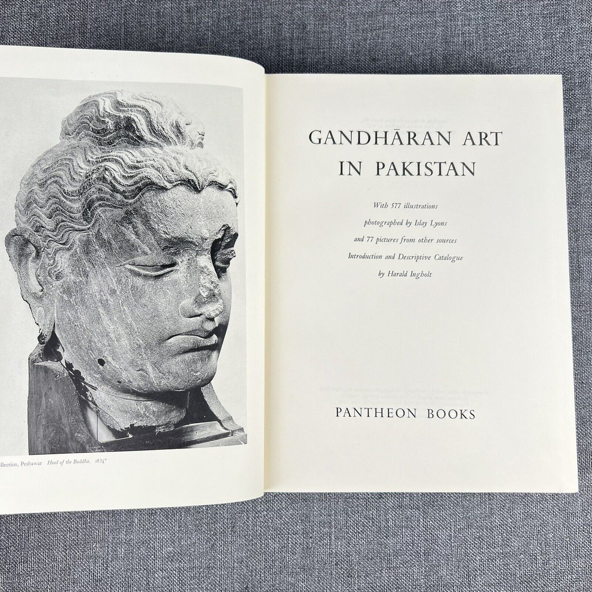 Gandharan Art in Pakistan Islay Lyons Harald Ingholt by Pantheon Books 1957