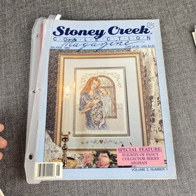 Stoney Creek Cross Stitch Collection, 23 issues ,  1990, 1992, 1993, 1996