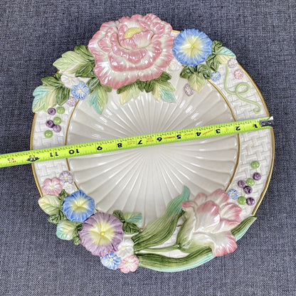 Fitz & Floyd Les Fleurs Large Serving Bowl