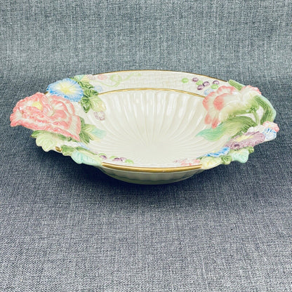 Fitz & Floyd Les Fleurs Large Serving Bowl