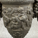 Mythological God Pan Urn with Cherubs and God Table Lamp -Mythology