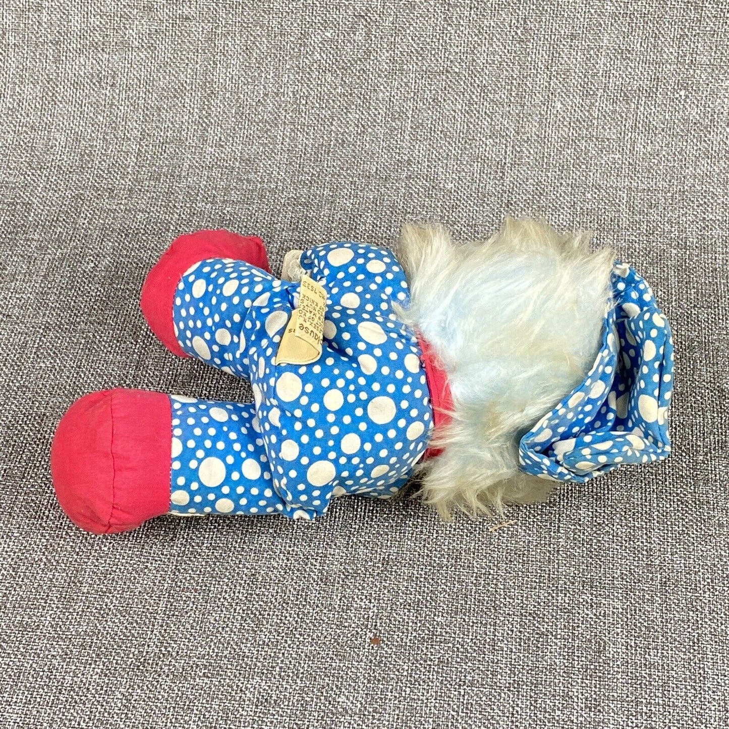 Vintage 1982 APPLAUSE Finger Sucking Clown Doll (READ)