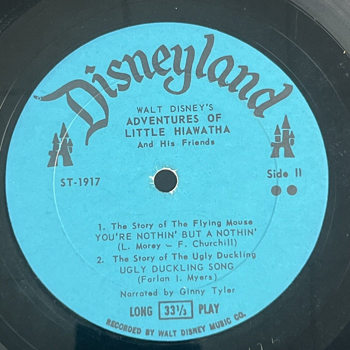 Walt Disney Little Hiawatha and his Friends LP ST-1917