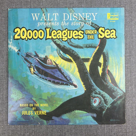 Walt Disney 20,000 Leagues under The Sea LP ST-1924