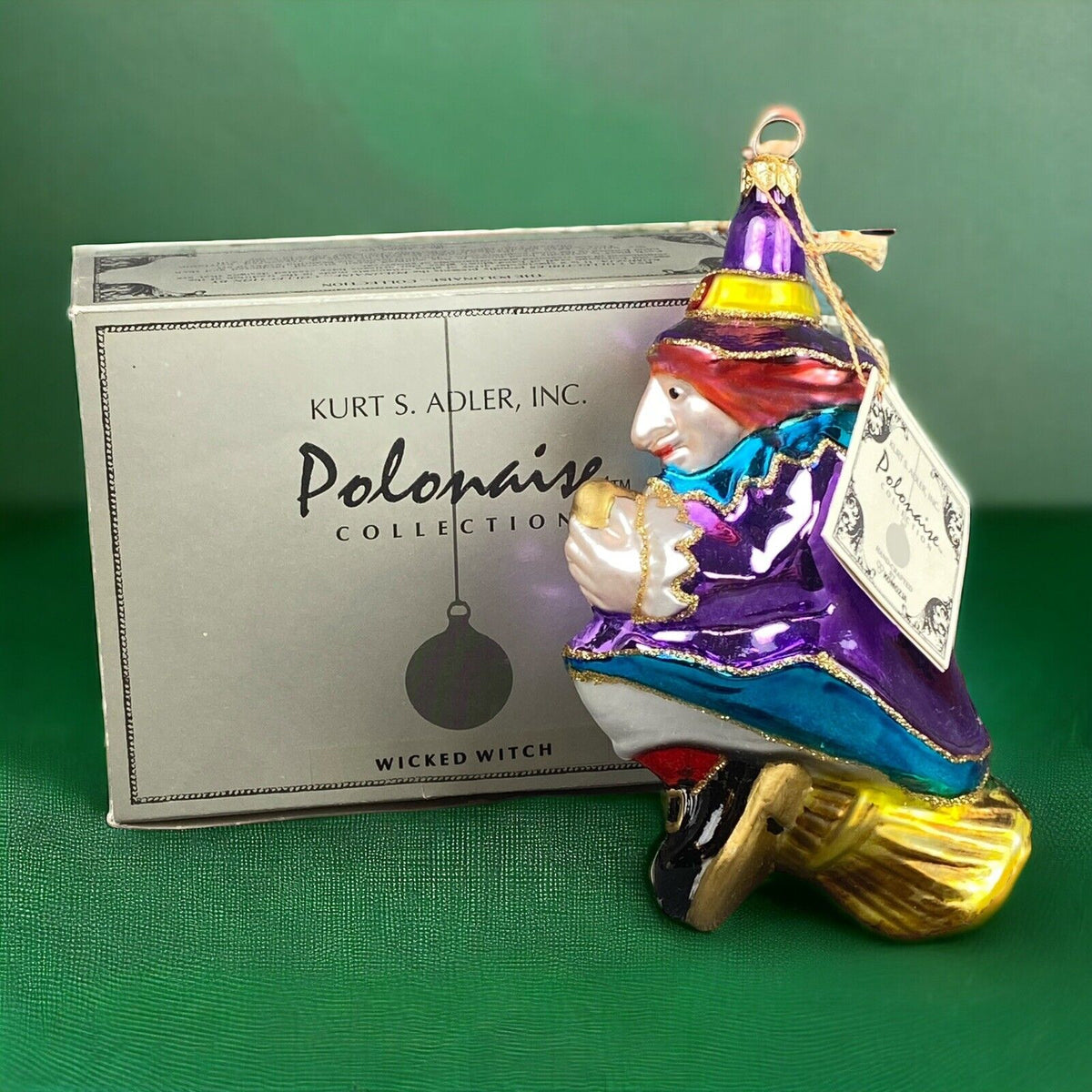 Kurt Adler Wicked Witch Ornament Komozja Polonaise VIDEO