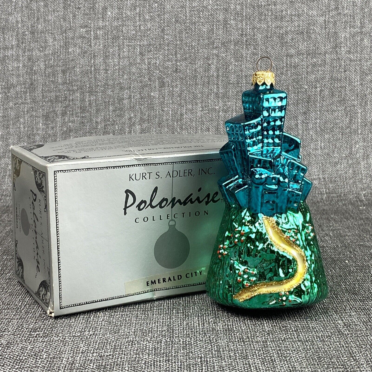 Kurt Adler Emerald City Ornament Komozja Polonaise Poland VIDEO