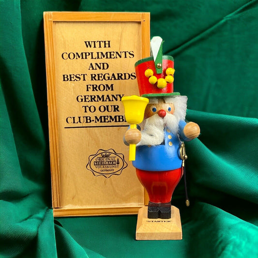 Steinbach Starter Nutcracker Wooden Box Club Collectors Only VIDEO