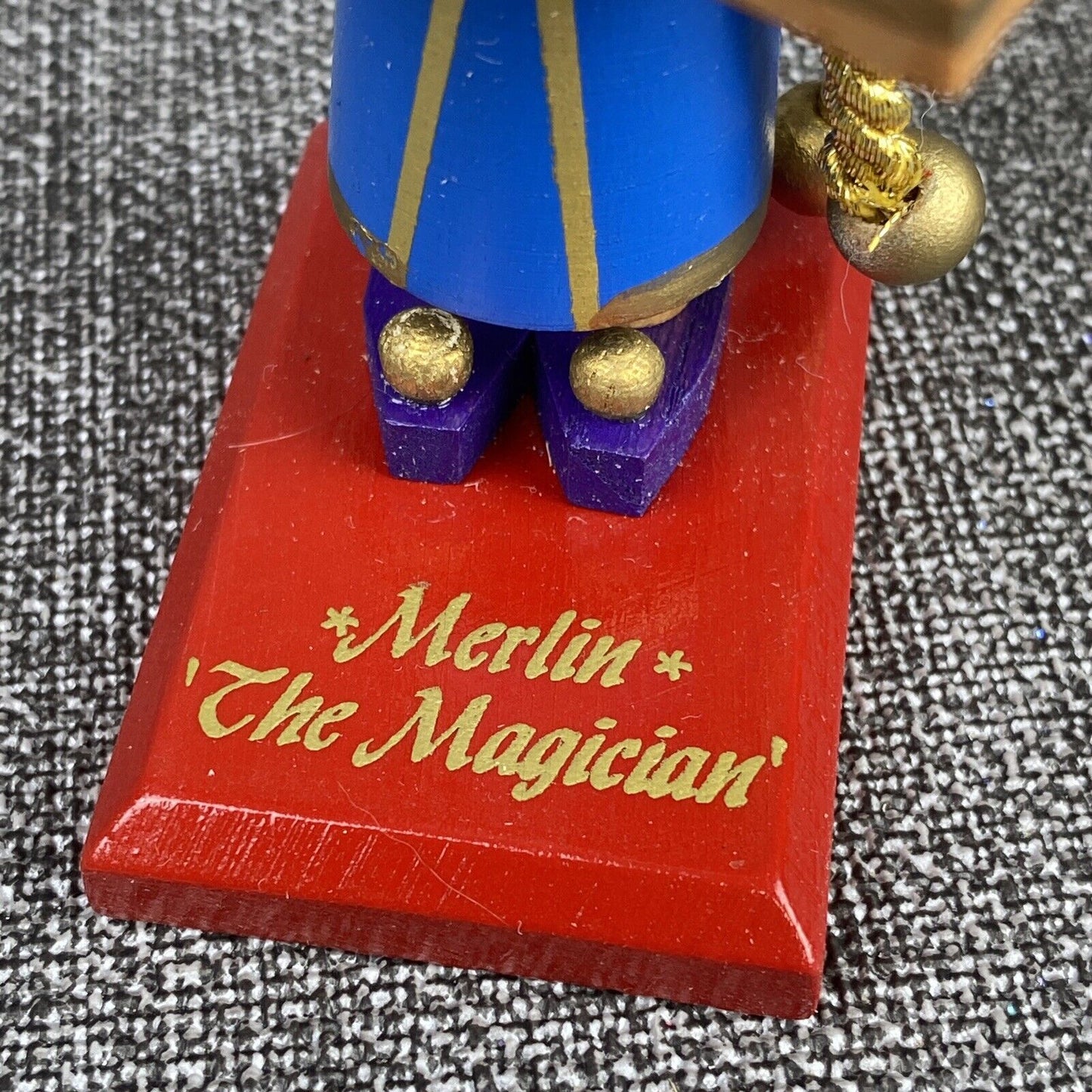 Steinbach  'Merlin the Magician' Nutcracker Wooden Box VIDEO