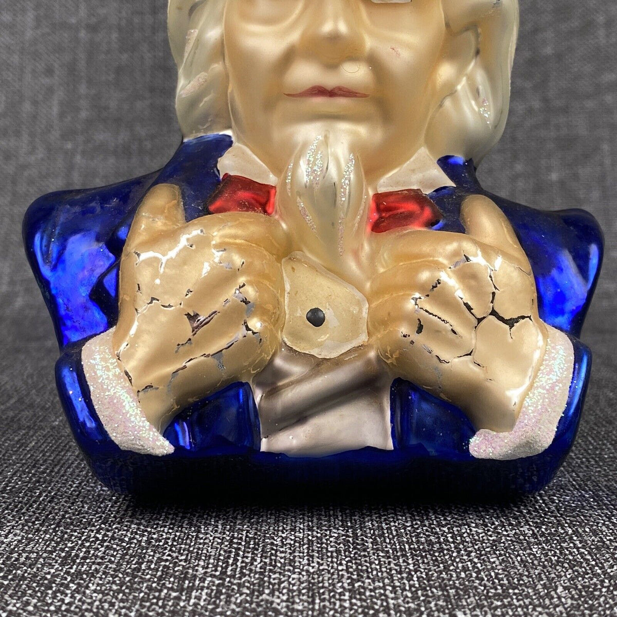 Christopher Radko  Uncle Sam I Want You Too America Patriotic Ornament VIDEO