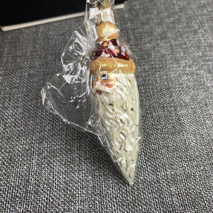 Christopher Radko Enchanter Santa Little Gems Collection Ornament NIB VIDEO