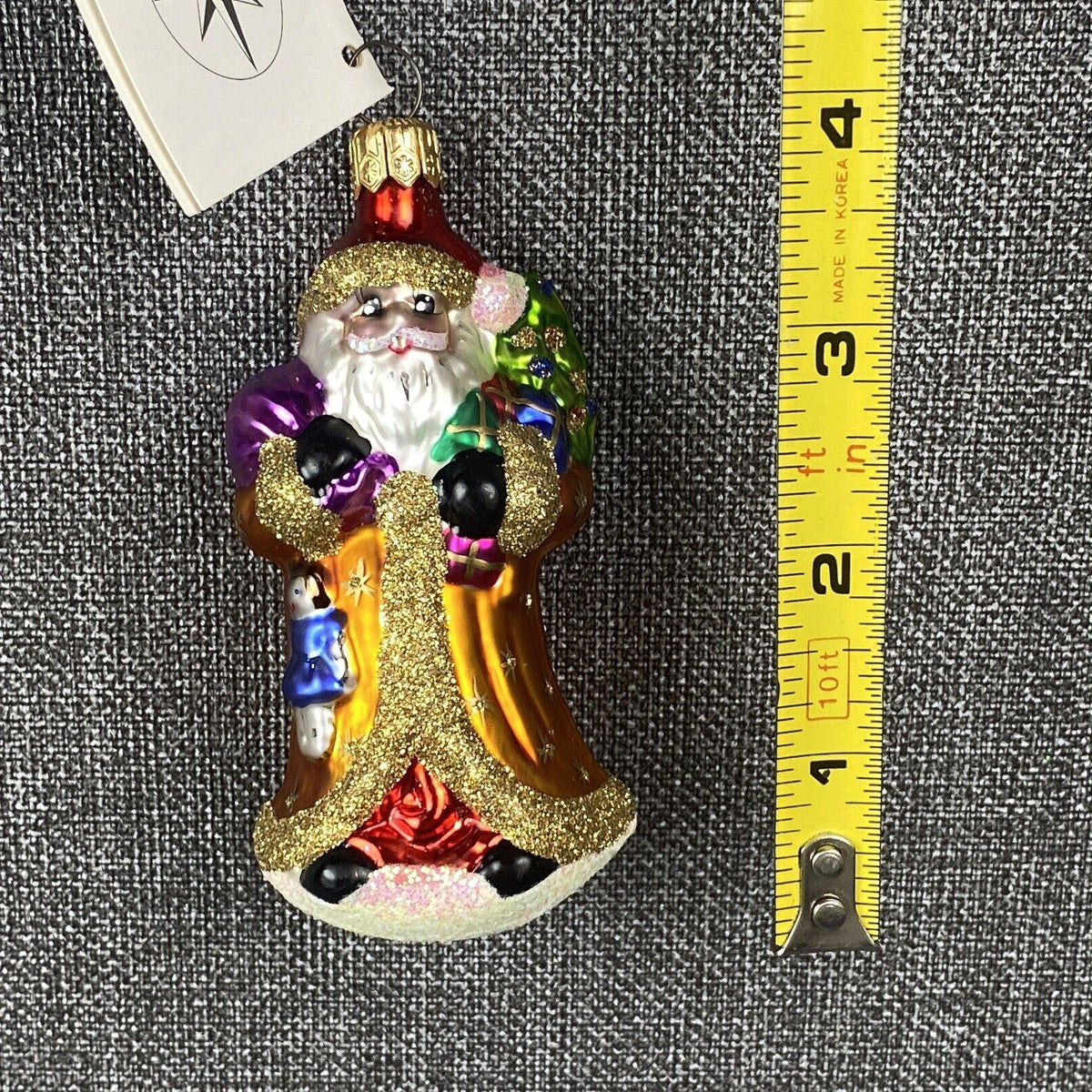 Christopher Radko Petite Balmoral Ornament with Original Tag VIDEO