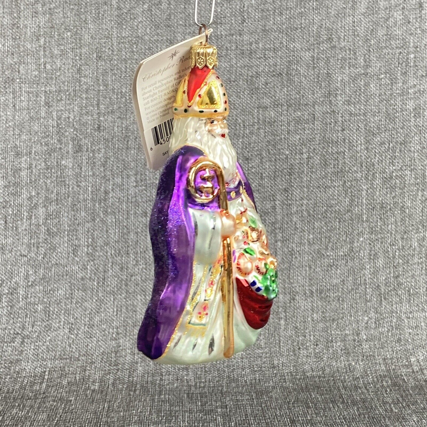 Christopher Radko Say a Little Prayer Ornament Original Tag VIDEO