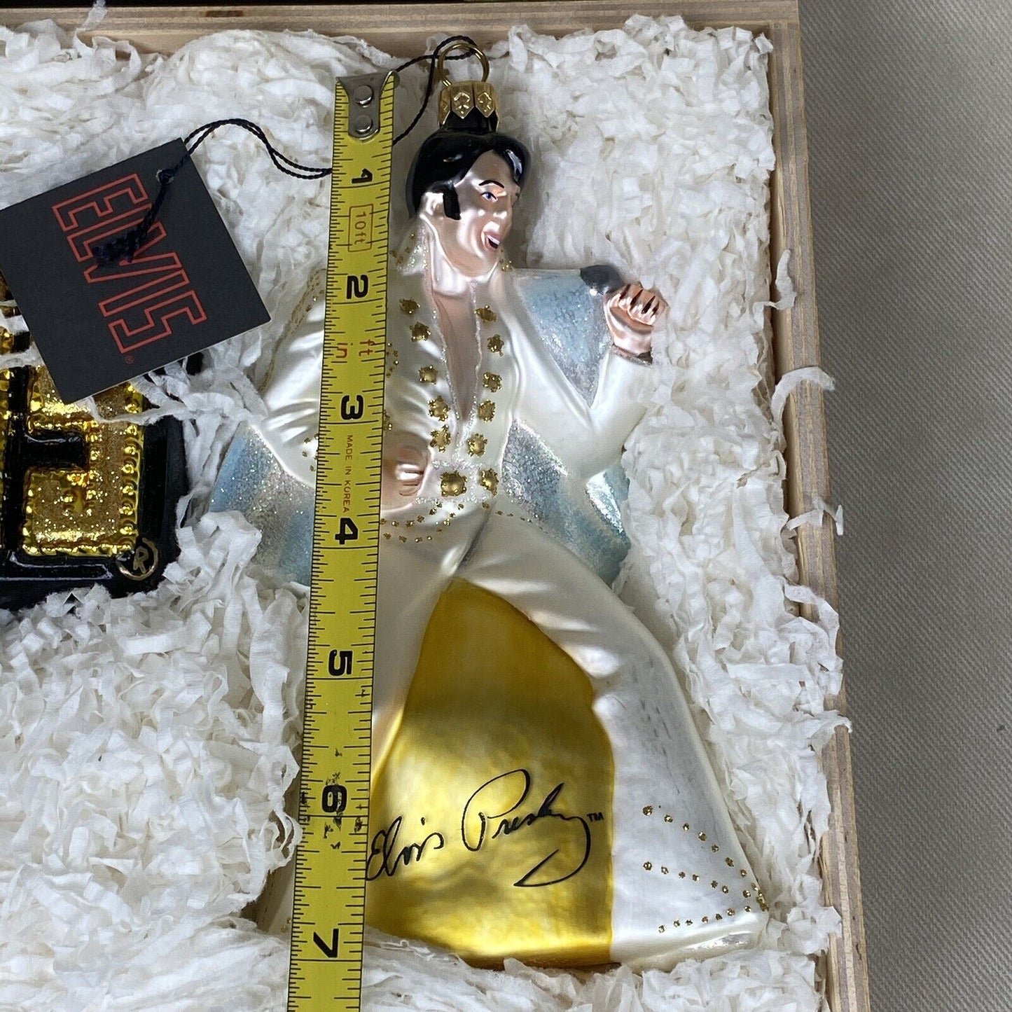 Kurt Adler Elvis Box Set Christmas Ornament Komozia Polonaise VIDEO