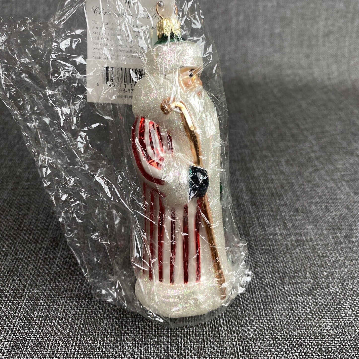 Christopher Radko Mini Russian Ornament in Sealed Bag and Tag VIDEO