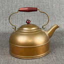 Paul Revere Copper Kettle Vintage Tea Pot Revere Ware Wood Handle Rome NY USA