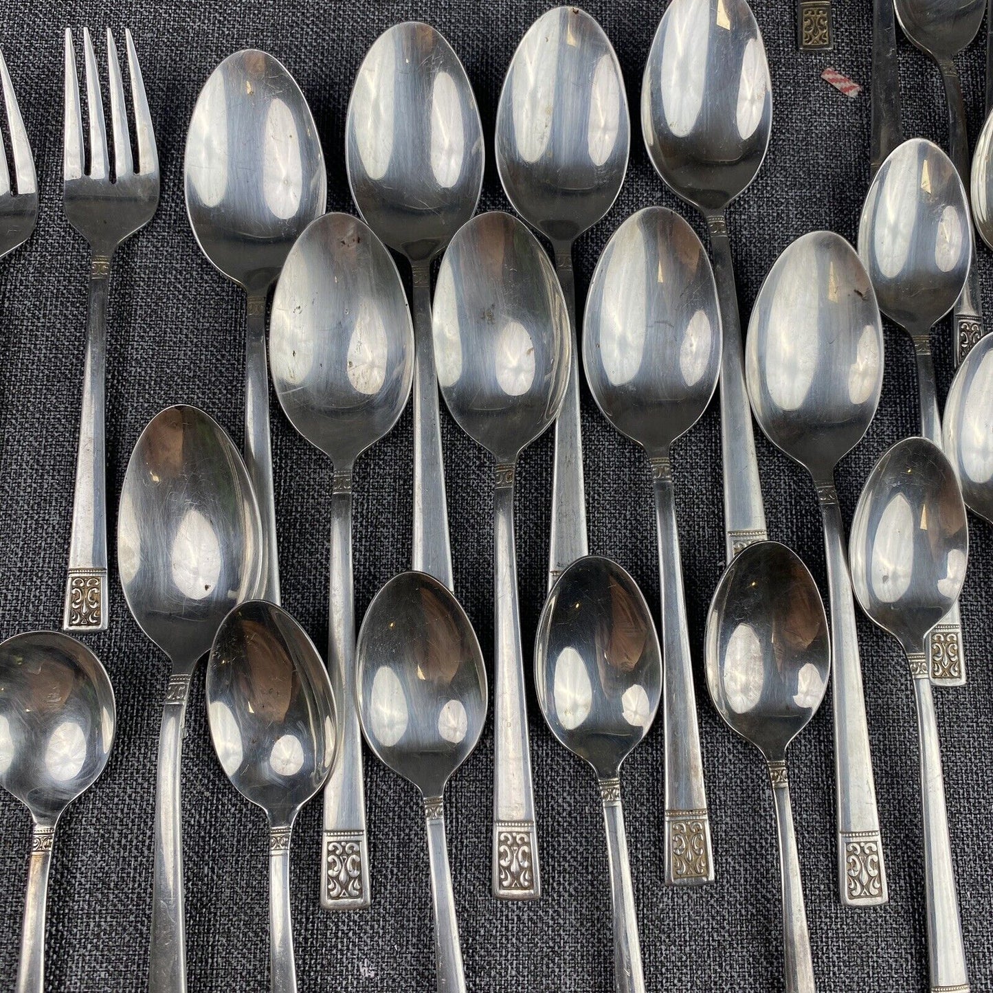 Vintage Wallace EPS China Silverware Flatware Set Of 70