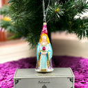 Kurt Adler Lady in Waiting Christmas Glass Ornament Komozia VIDEO