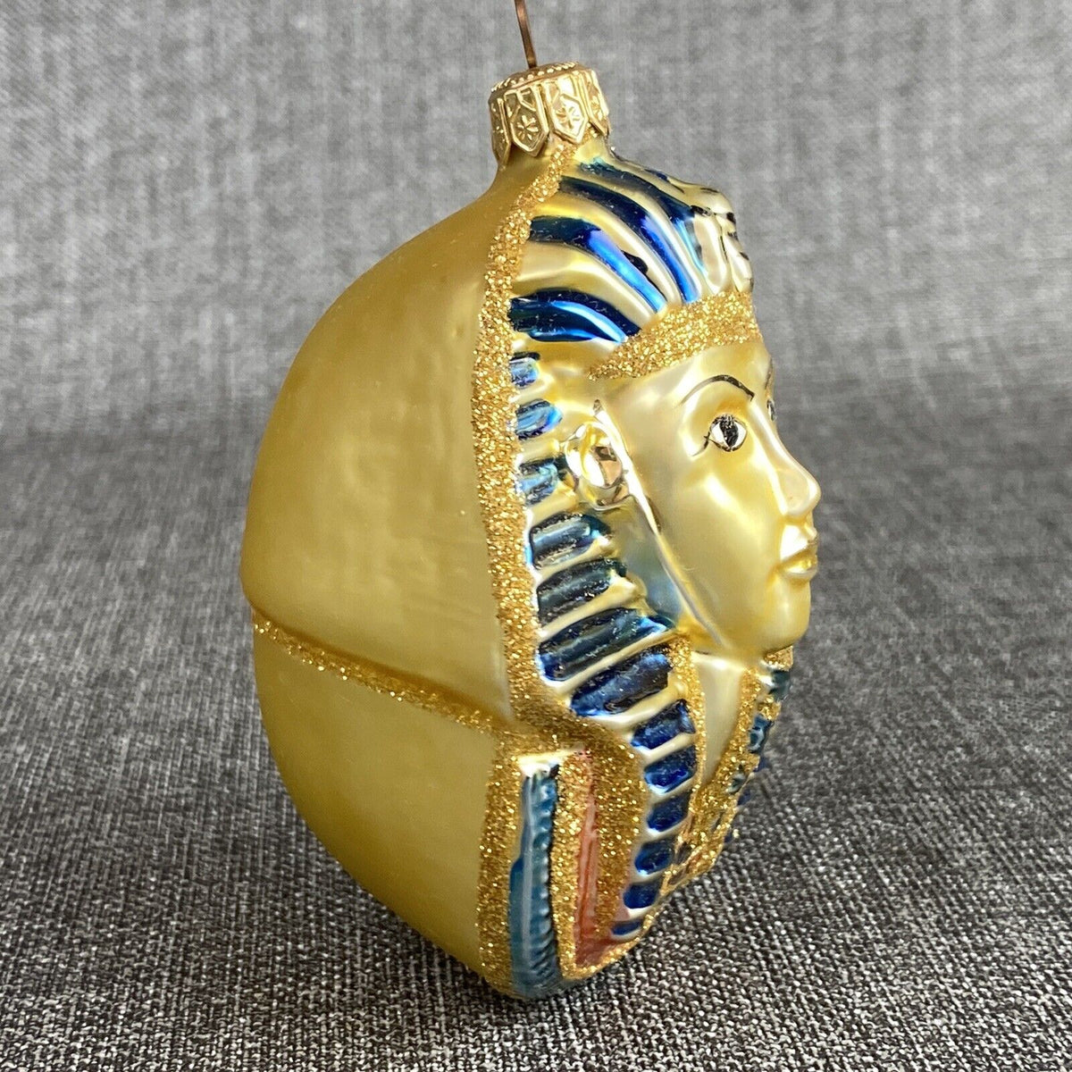 Kurt Adler Neffertiti Komozia Glass Christmas Ornament VIDEO