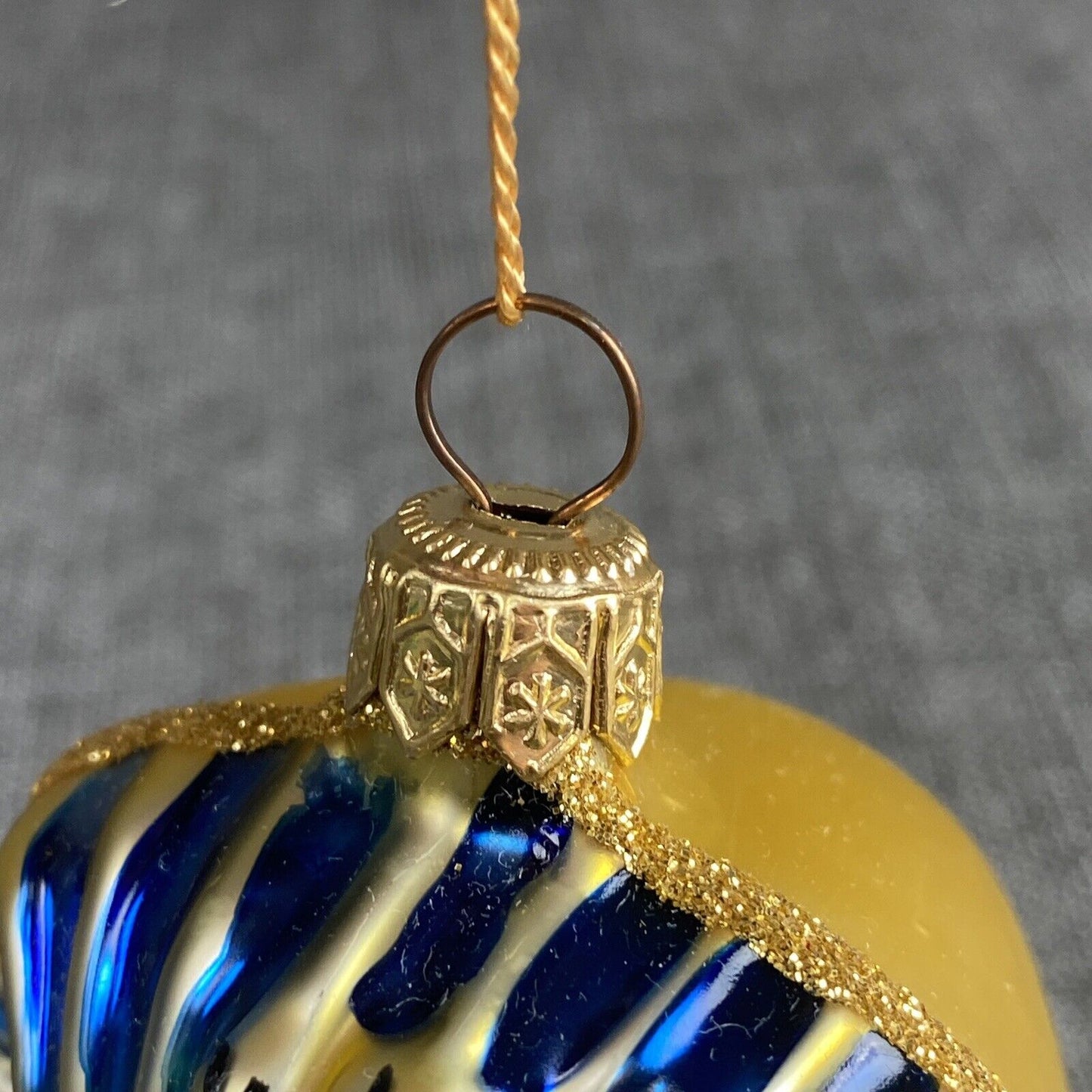 Kurt Adler Neffertiti Komozia Glass Christmas Ornament VIDEO