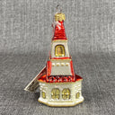 Kurt Adler Church Glass Christmas Ornament with Original Box VIDEO