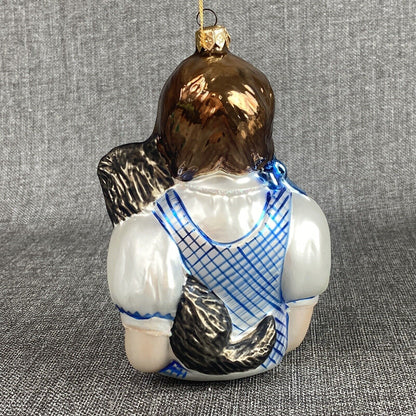 Dorothy & Toto Wizard Of OZ Kurt S Adler Polonaise Ornament KOMOZJA 1997 Vintage