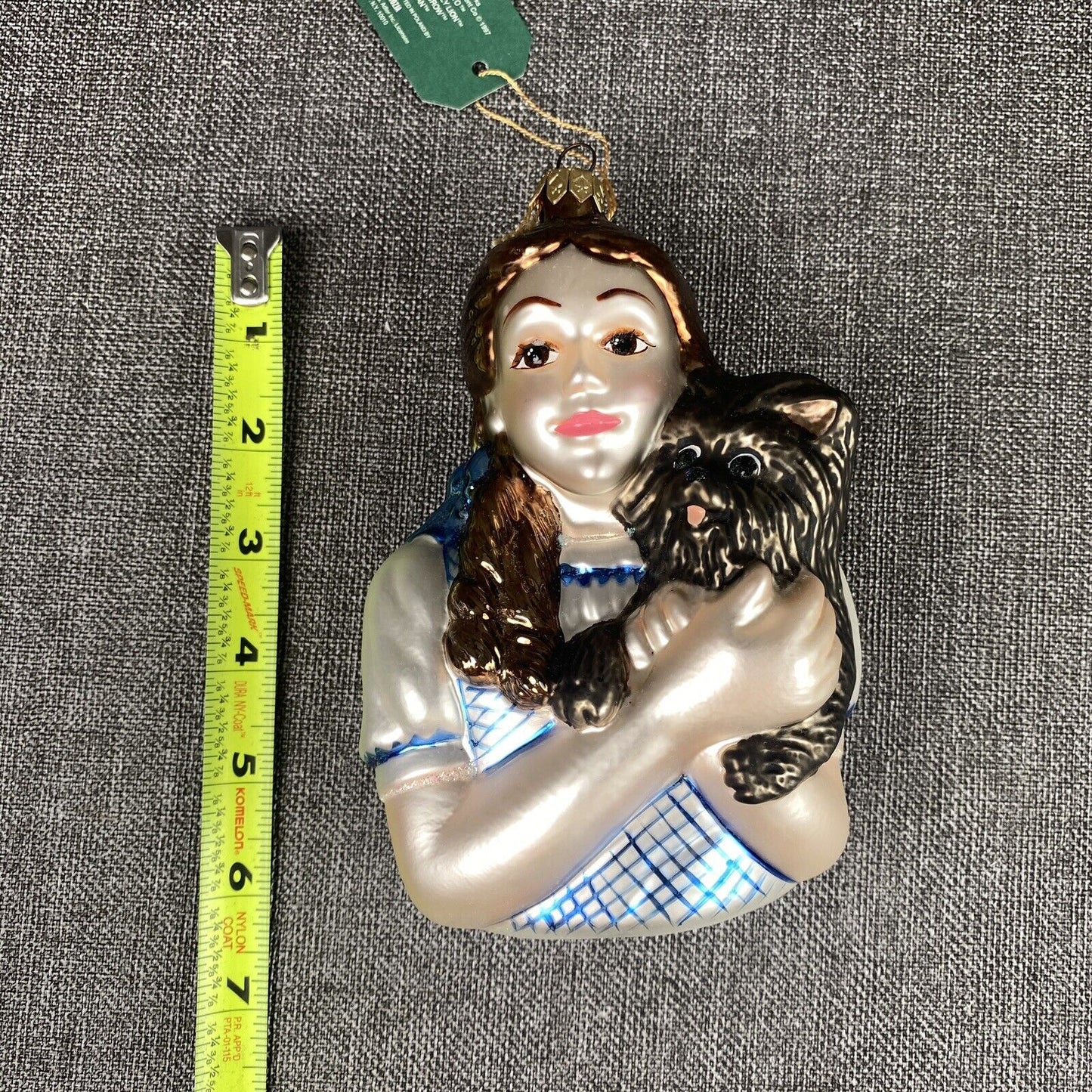 Dorothy & Toto Wizard Of OZ Kurt S Adler Polonaise Ornament KOMOZJA 1997 Vintage